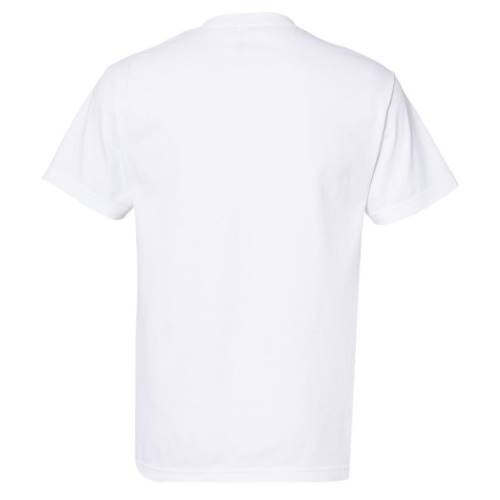 Alstyle Adult Short Sleeve White T-Shirt 