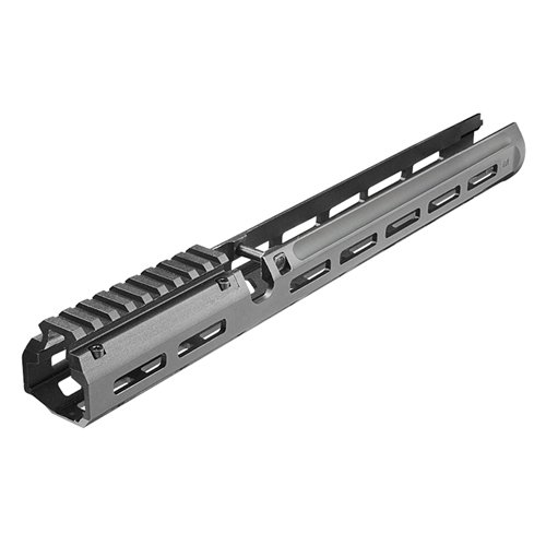 Extended Black Anodized M-Lok Handguard