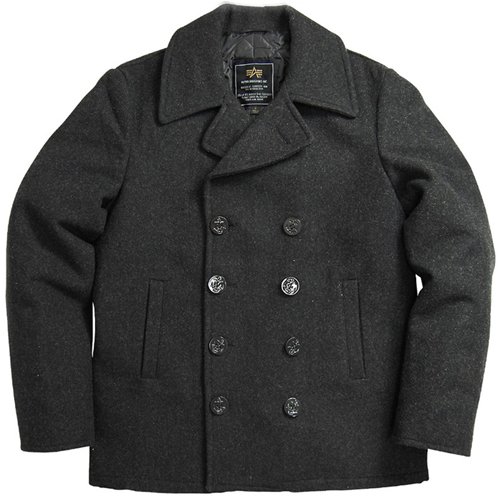 Alpha Mens USN Pea Coat