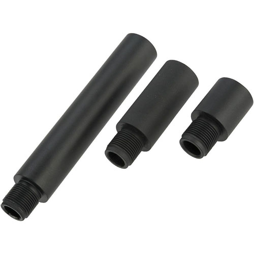 Convertible Barrel Adapter APS M4 CQB-R / Extension Set (Thread: 14mm- Negative)