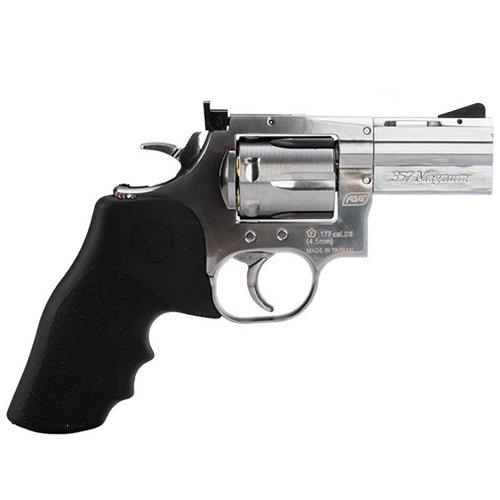 Dan Wesson 715 Silver Metal Pellet Revolver