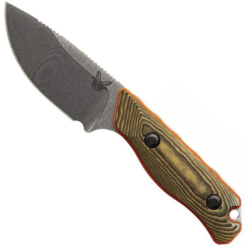 Benchmade Hidden Canyon Orange Fixed Knife