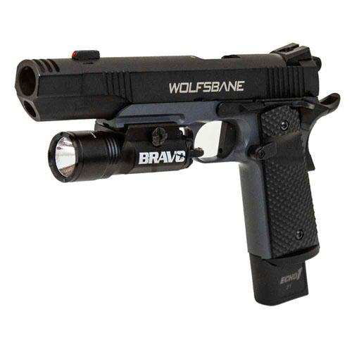 Echo1 Wolfsbane Pistol with Bravo STL800 Flashlight Combo