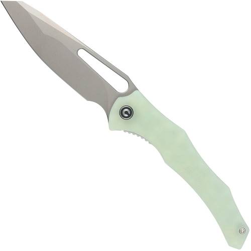 Explorer Spiny Dogfish Folding Knife - Natural G10 Handle 