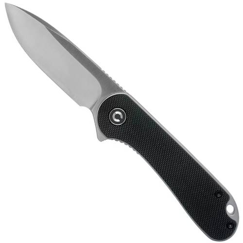 Explorer Elementum Folding Knife - Blue G10 Handle - Black S/S Liner 