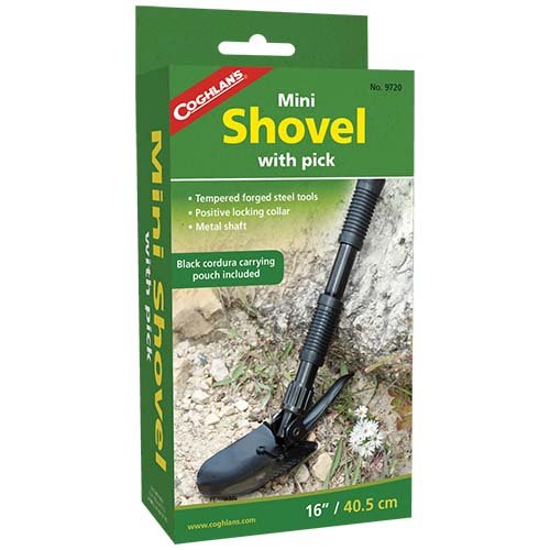 Coghlans 9720 Mini Shovel with Pick