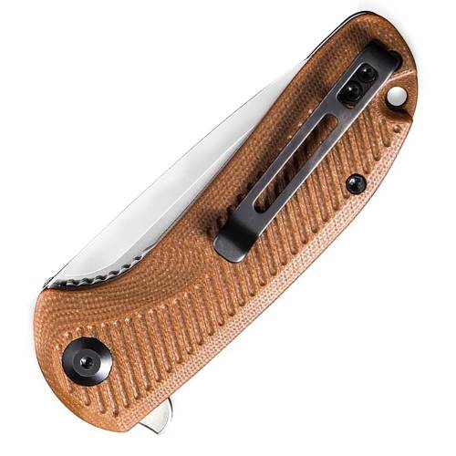 Civivi Durus Linerlock Brown G10