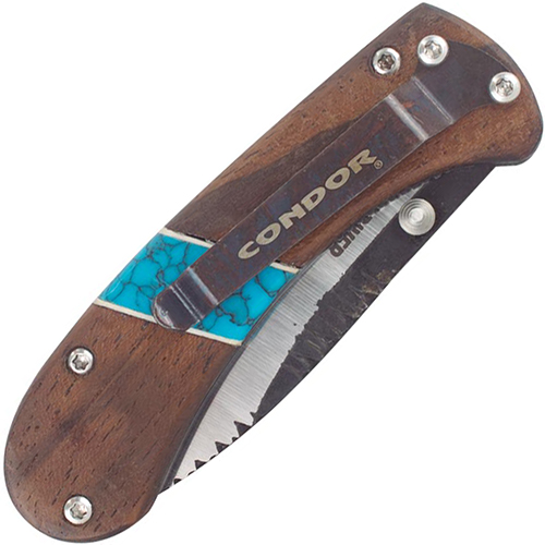 440C Stainless Steel Blue River Folder Knife