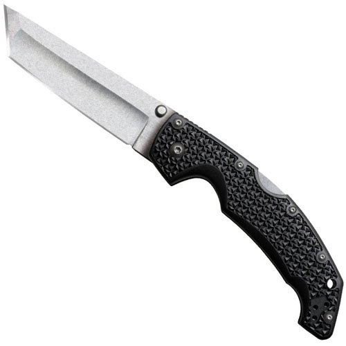 Large Voyager 4 Inch Stonewash Tanto Folder Blade Knife