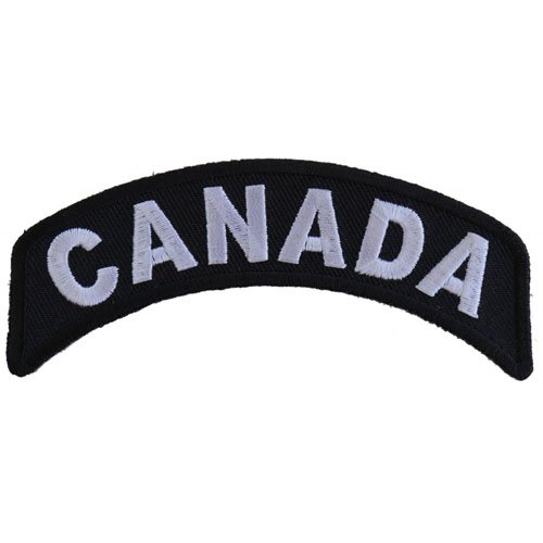 4x1.5 Inch Canada Rocker Patch