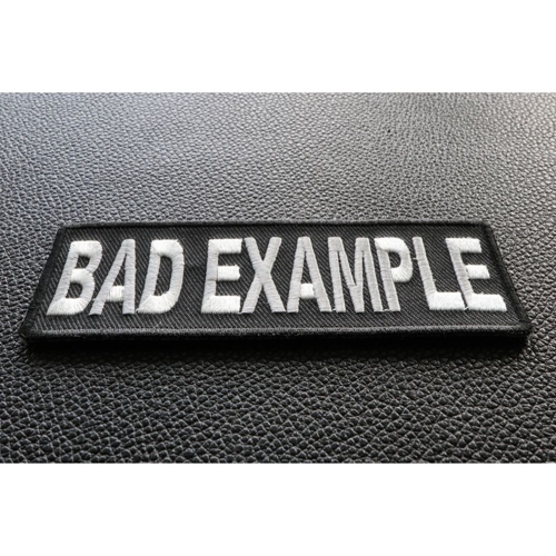 Bad Example Patch