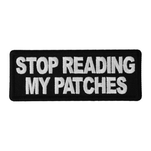 Stop Reading My Patches Patch