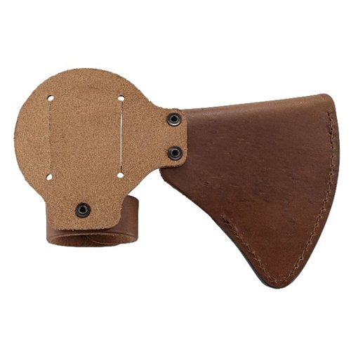 CRKT Woods Nobo T-Hawk Leather Sheath - Brown