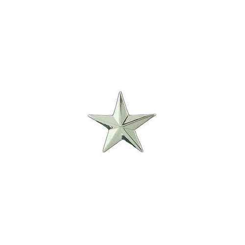 1 Inch C1 Silver General Star Army Rank