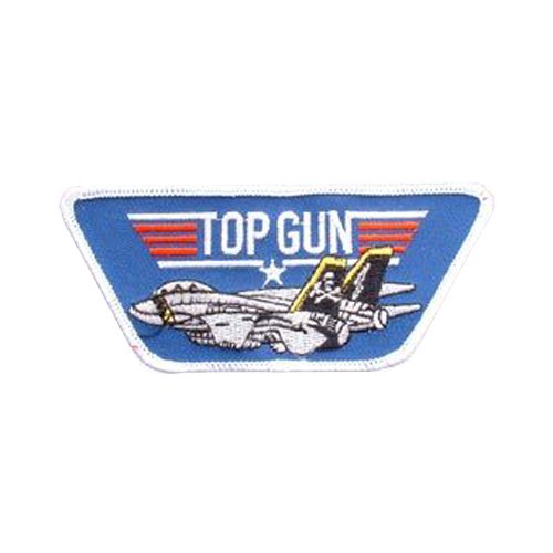 Top Gun With Jet USN Patch