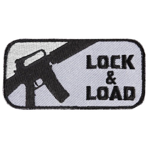 FOX OUTDOOR LOCK & LOAD PATCH - GREY