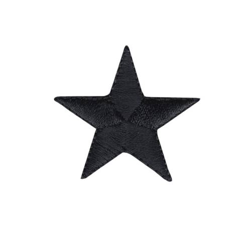 Fuzzy Dude Star Solid 2.5 Inches Black