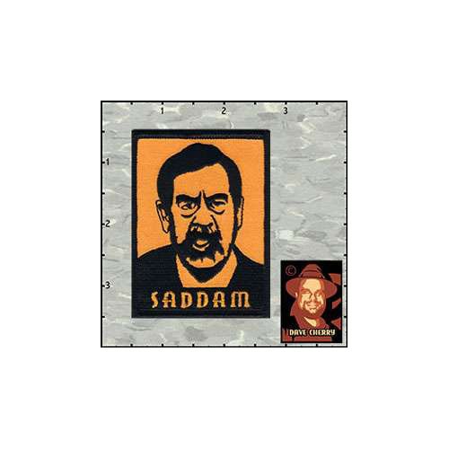 Dave Cherrys Saddam Patch