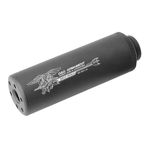 G&G SS-100 Black Mock Suppressor - 14mm CW