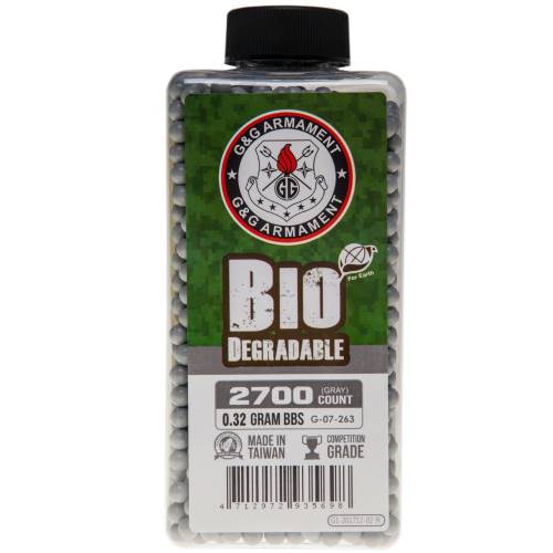 G&G 0.32G Bio AIRSOFT BBS Bottle 2700 Ct