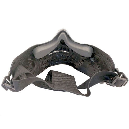 Zombie Skull Half Mask - TPU Plastic
