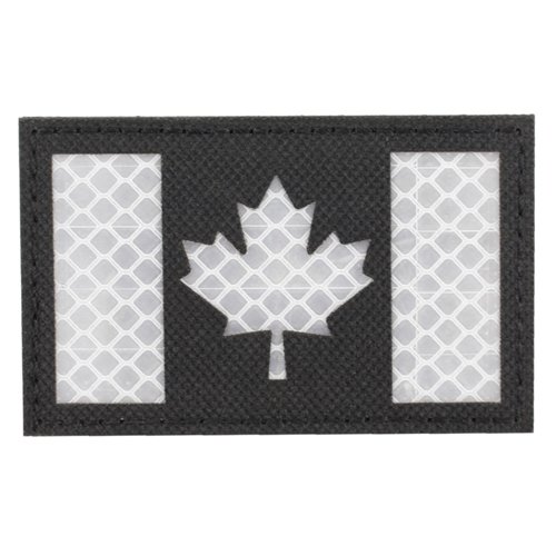 Reflective Canadian Flag Patch