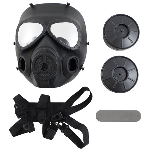 Gear Stock Dual-Fan Airsoft Gas Mask