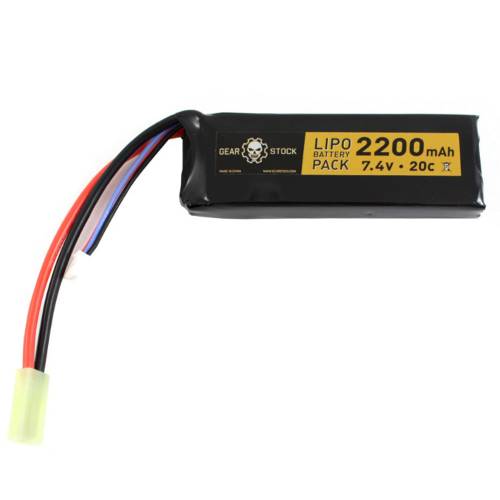 7.4V - 2200 mAH Lithium Polymer Battery