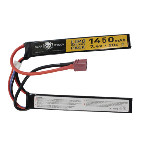 Butterfly LiPo Battery - 7.4V 1450mAh Deans Connector