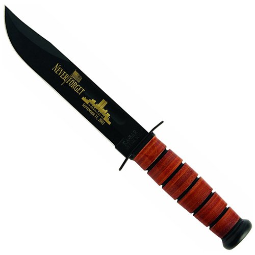 Ka-Bar 9/11 Commemorative 7 Inch Blade Fixed Knife
