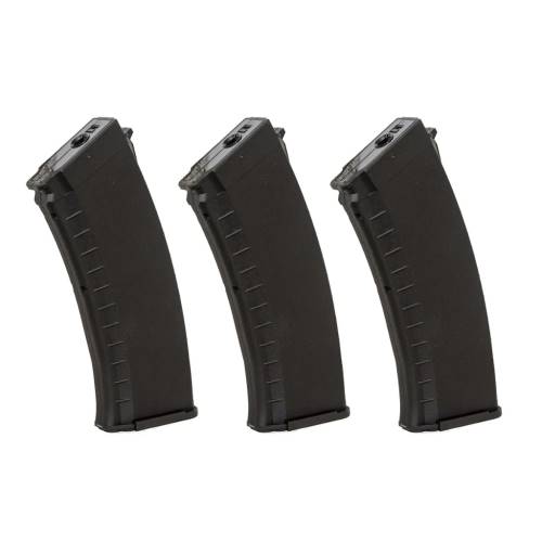 Airsoft Magazine KWA AKR AEG Black 3 Pack