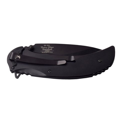 Elk Ridge Brown Pakkawood Handle Manual Folding Knife