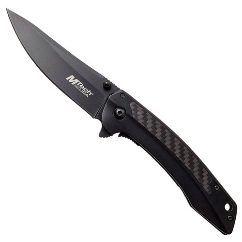 MTech USA Ball Bearing Pivot Tinite Coated Handle Folding Knife