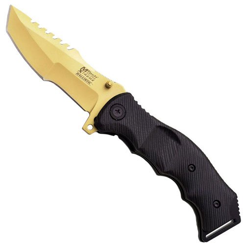Mtech Xtreme Gold Folding Knife