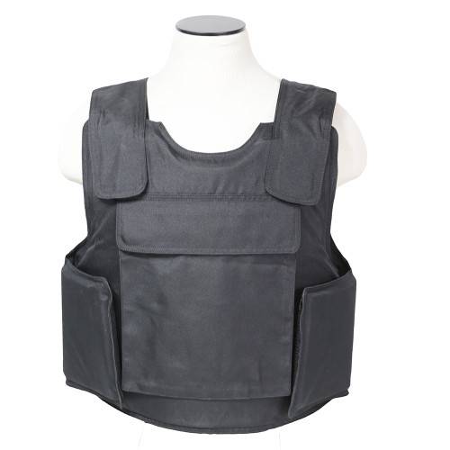 Enhance your safety with the Outer Carrier Vest in Black XL from Gorillasurplus.com. Equipped with four Level IIIA Ballistic panels for superior protection. Order now!