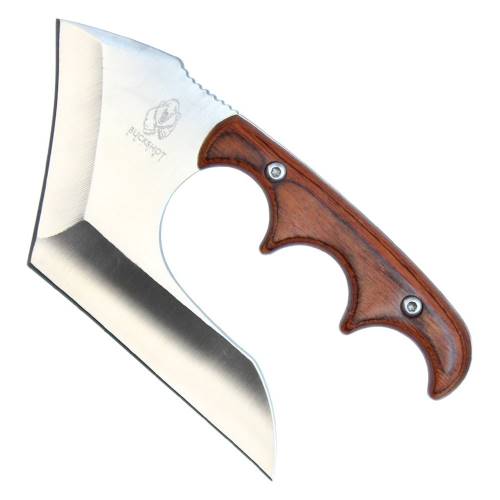 HBK207 4.75 Wood Handle Hunting Knife