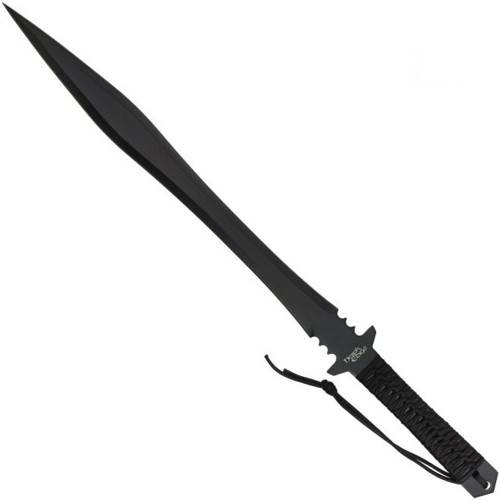 Conquer the wilderness with the Neptune Machete, 25 inches in length. Complete with a sheath and cord, it's a versatile tool for outdoor adventures.