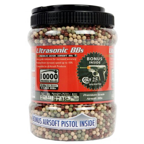 Ultrasonic .12 g BBs and Colt Airsoft gun Set