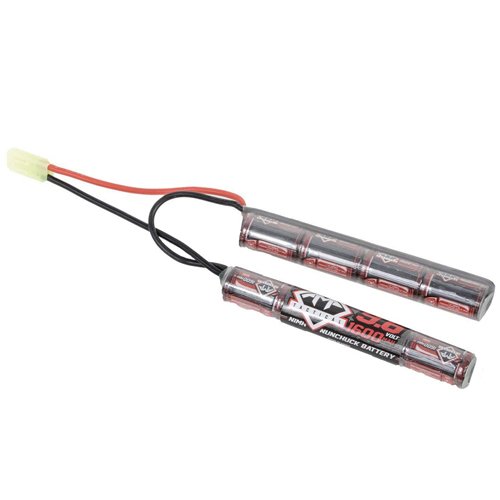 9.6V 1600mAH Ni-MH Butterfly Nunchuck Airsoft Battery