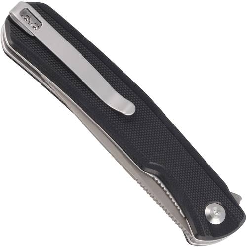 Explorer Scitus Flipper Knife - Black, modern design for the bold 