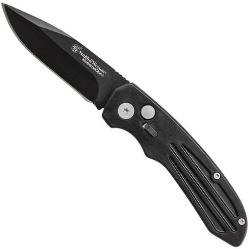 Smith & Wesson Extreme Ops Half Serrated Edge Automatic Folding Knife