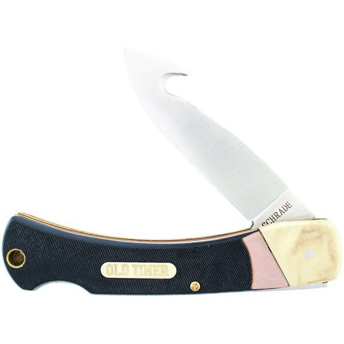 Schrade Old Timer Golden Claw Gut Hook Blade Folding Knife