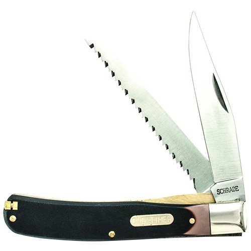 Schrade Old Timer 97OT Buzzsaw Trapper Folding Knife