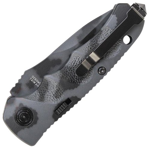 Schrade Mini Urban Camo 4116 Steel Blade Folding Knife