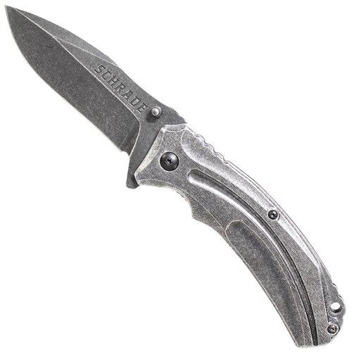 Schrade SCH504 Liner Lock Folding Blade Knife