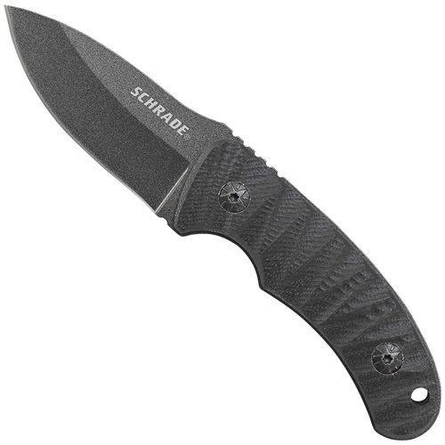 SCHF57 Schrade Drop Point Blade Full Tang Fixed Knife