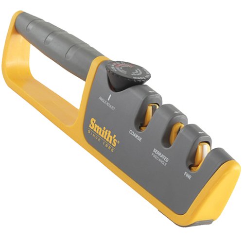 Smith's Adjustable Angle Pull-Thru Knife Sharpener