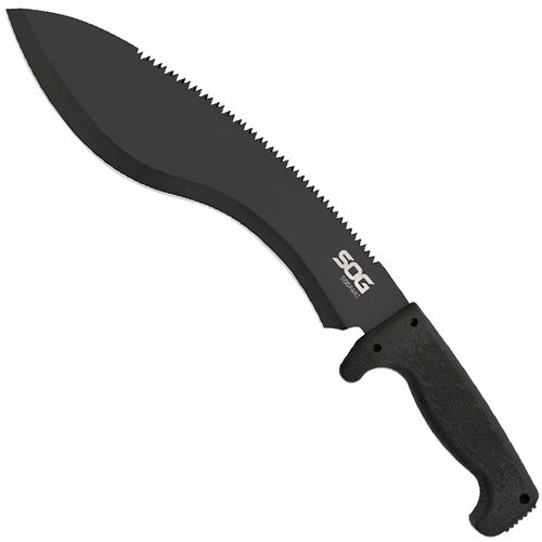 SOGfari Black Kraton Handle Kukri Machete