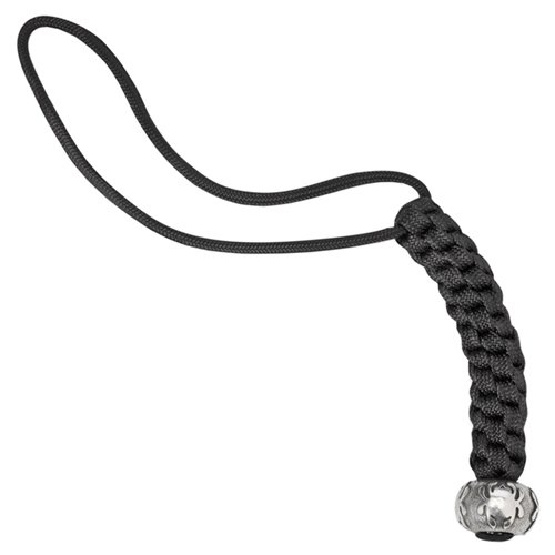 Spyderco BEAD2LY Lanyard w/ Round Pewter Bead