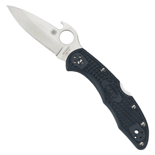 Spyderco Delica 4 Lightweight Gray FRN Folding Knife